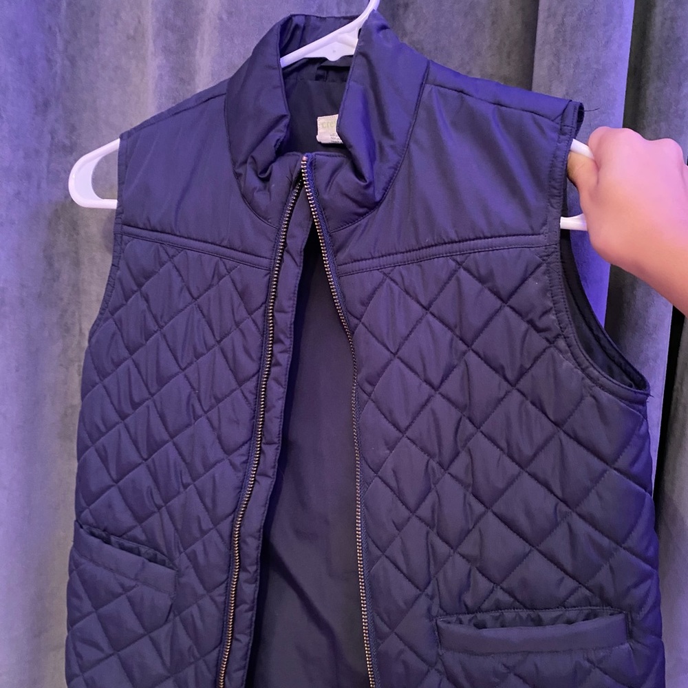 Navy vest